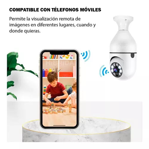 FOCO CAMARA 360° WIFI FC