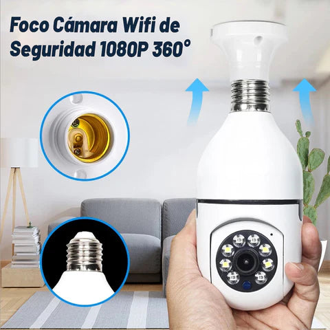 FOCO CAMARA 360° WIFI FC